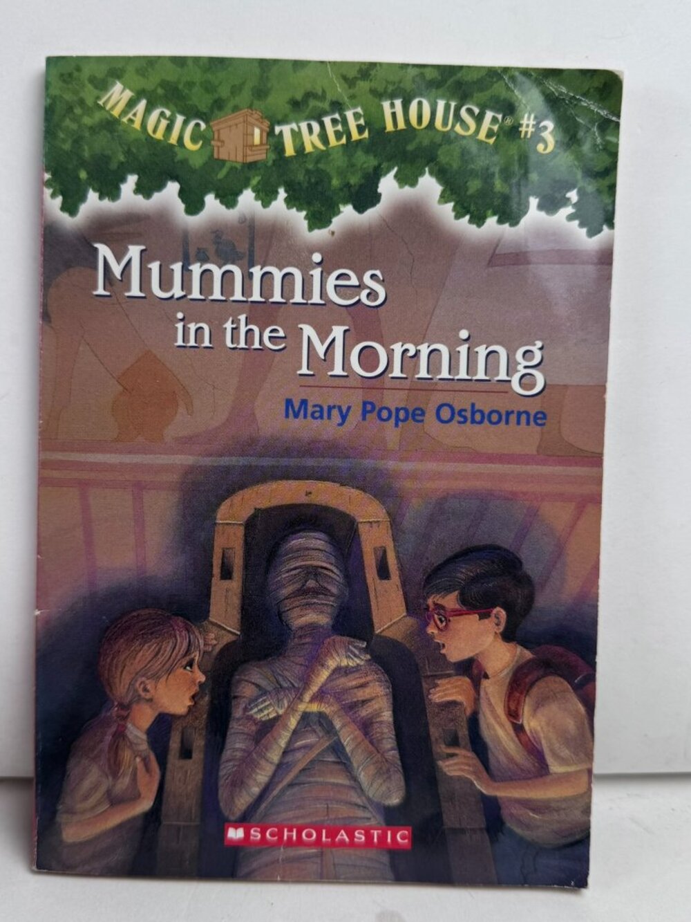 Magic Tree House #3 Mummies in the Morning Mary Pope Osborne Scholastic Book PB